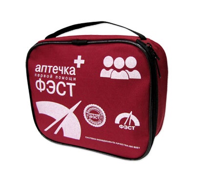 Аптечка ФЭСТ первой помощи работникам мягкий футляр 205х165х80 (арт.1174)