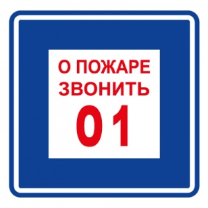 ФЭС T302 О пожаре звонить 01