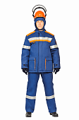Костюм демисезонный 90 кал/см2 из огнезащитной ткани WORKER