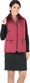 Жилет ВИШНЯ утепленный