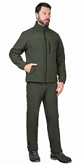 Куртка "СИРИУС-Азов" хаки софтшелл пл 350 г/кв.м