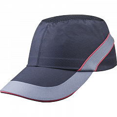 Каскетка DeltaPlus™ AIR COLTAAINOLG, черный/красный