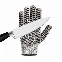 Перчатки Defender от порезов, с антискользящим нанесением, 3 уровень защиты