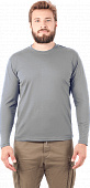 Футболка длинный рукав серая 160 г/м2